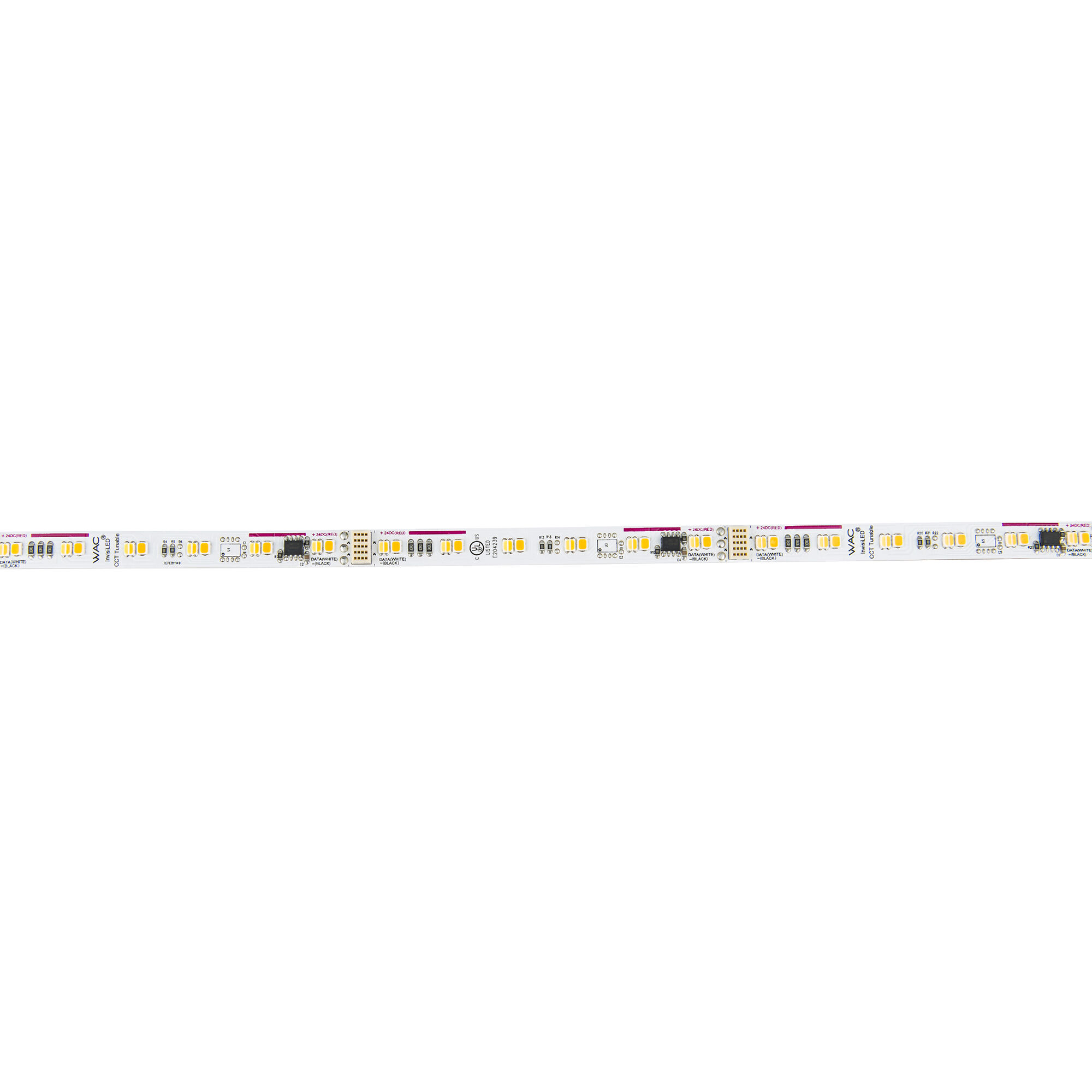 InvisiLED Tunable White 24 LED 0.38 inch White InvisiLED Tape Light