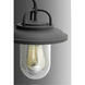 Beaufort 1 Light 14 inch Textured Black Outdoor Wall Lantern, Medium