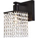 Phineas 1 Light 6 inch Black Bath Sconce Wall Light