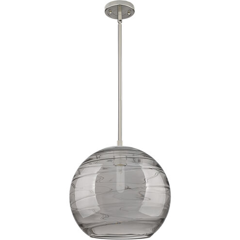 Crown Point 1 Light 12 inch Satin Nickel Pendant Ceiling Light