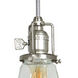 Union Square 1 Light 4.75 inch Pewter Pendant Ceiling Light in Satin Nickel