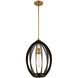 Darby 1 Light 14 inch Dark Bronze Pendant Ceiling Light