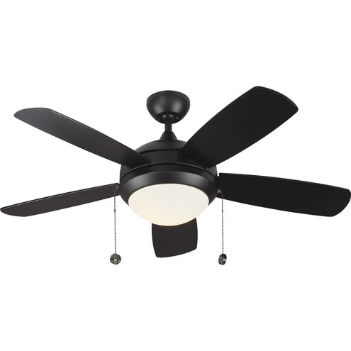 Discus Classic 44 44 inch Matte Black Ceiling Fan
