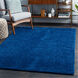 Bliss Shag 84 X 63 inch Dark Blue Rug in 5 x 8