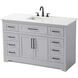 Remington 54 X 35 inch Grey Bathroom Vanity Cabinet
