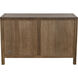 Quadrant 52 X 23 inch Dark Walnut Sideboard, 2 Door