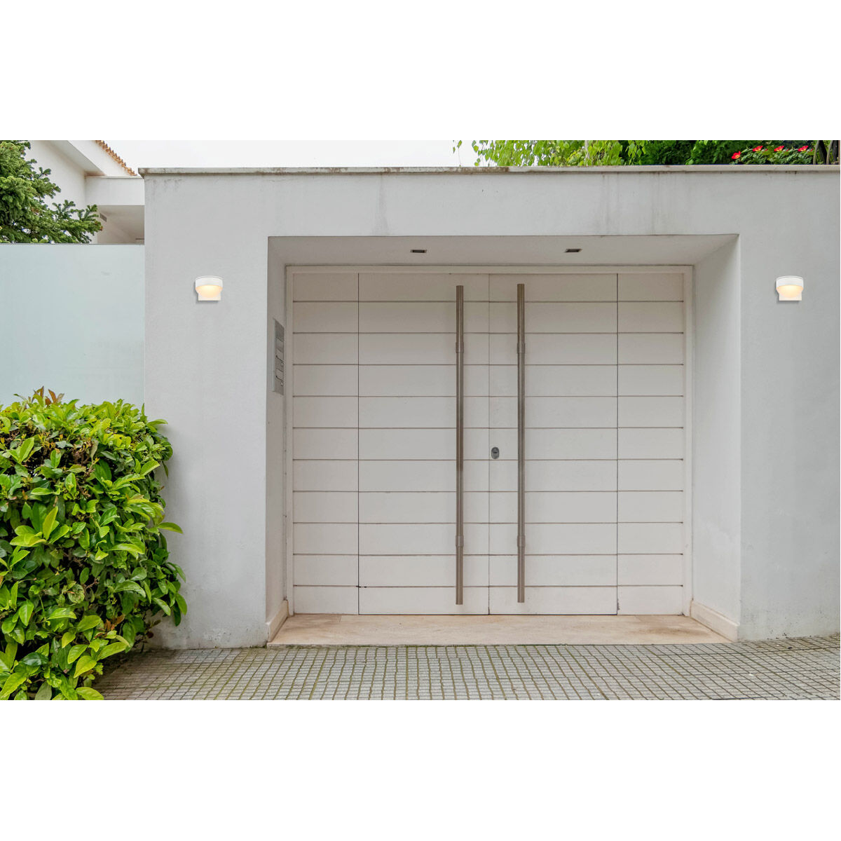 Raine Outdoor Wall Light in White