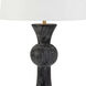 Vaughn 28 inch 150.00 watt Ebony Table Lamp Portable Light