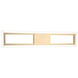 Valance Wall Sconce Wall Light in Aged Gold