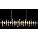 Canada LED 6 inch Gold Chandelier Ceiling Light