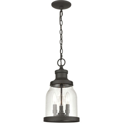 Renford 8 inch 60.00 watt Architectural Bronze Outdoor Pendant