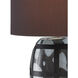 Schiappa 25 inch 150 watt Black/White Table Lamp Portable Light