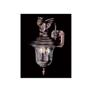 Carcassonne 2 Light 17 inch Raw Copper Exterior Wall Mount