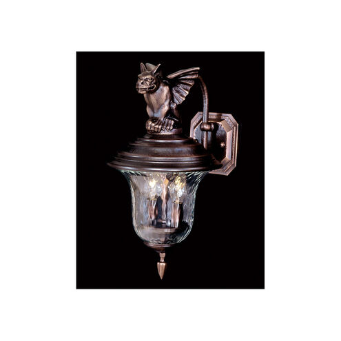 Carcassonne 2 Light 17 inch Iron Exterior Wall Mount