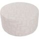 Syros Universal 18 inch Natural Outdoor Ottoman