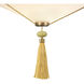 Alora Mood Reeve 1 Light 14.75 inch Brushed Gold Flush Mount Ceiling Light