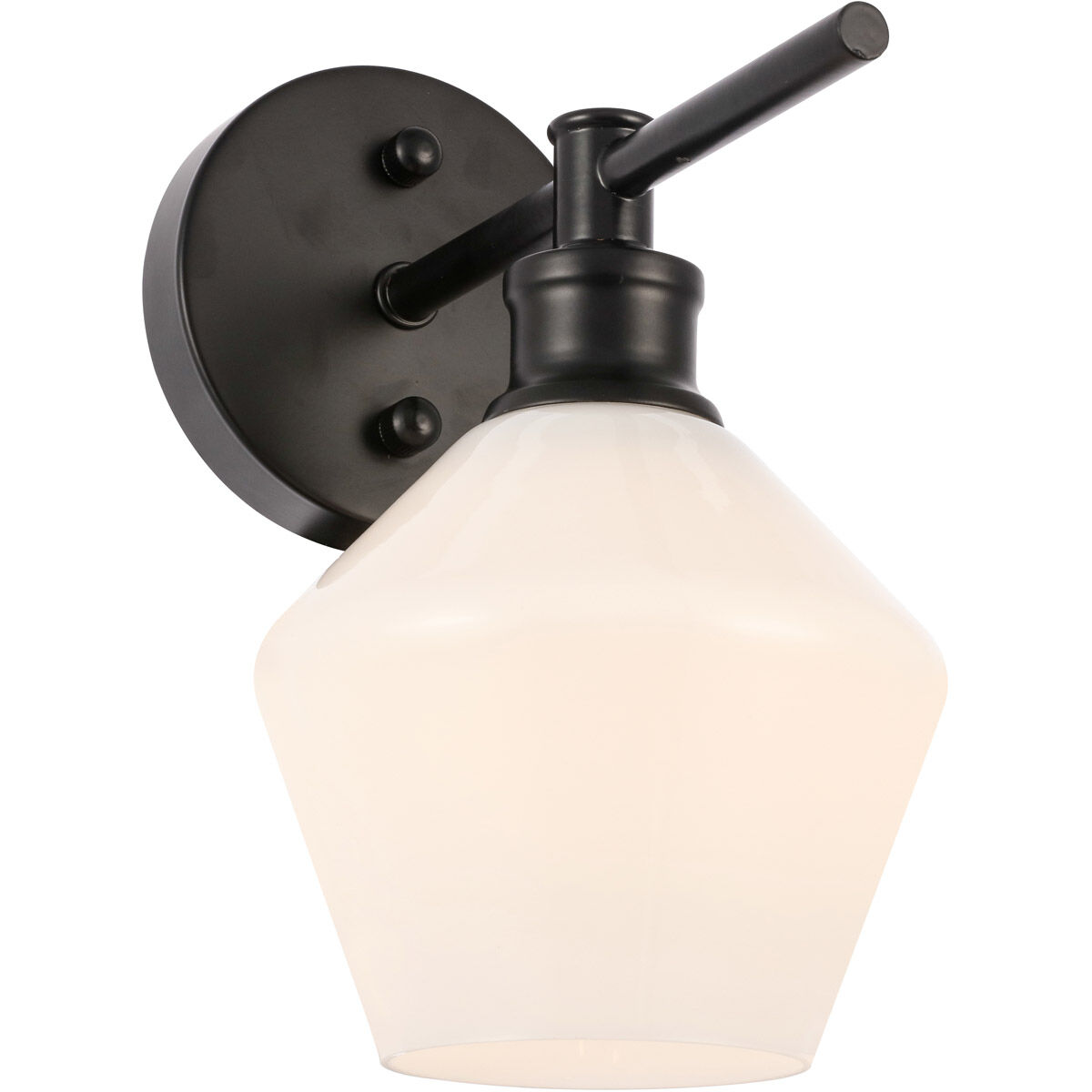 Gene 1 Light 6 inch Black Wall sconce Wall Light