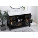 Theo 48 X 22 X 34 inch Black Vanity Sink Set