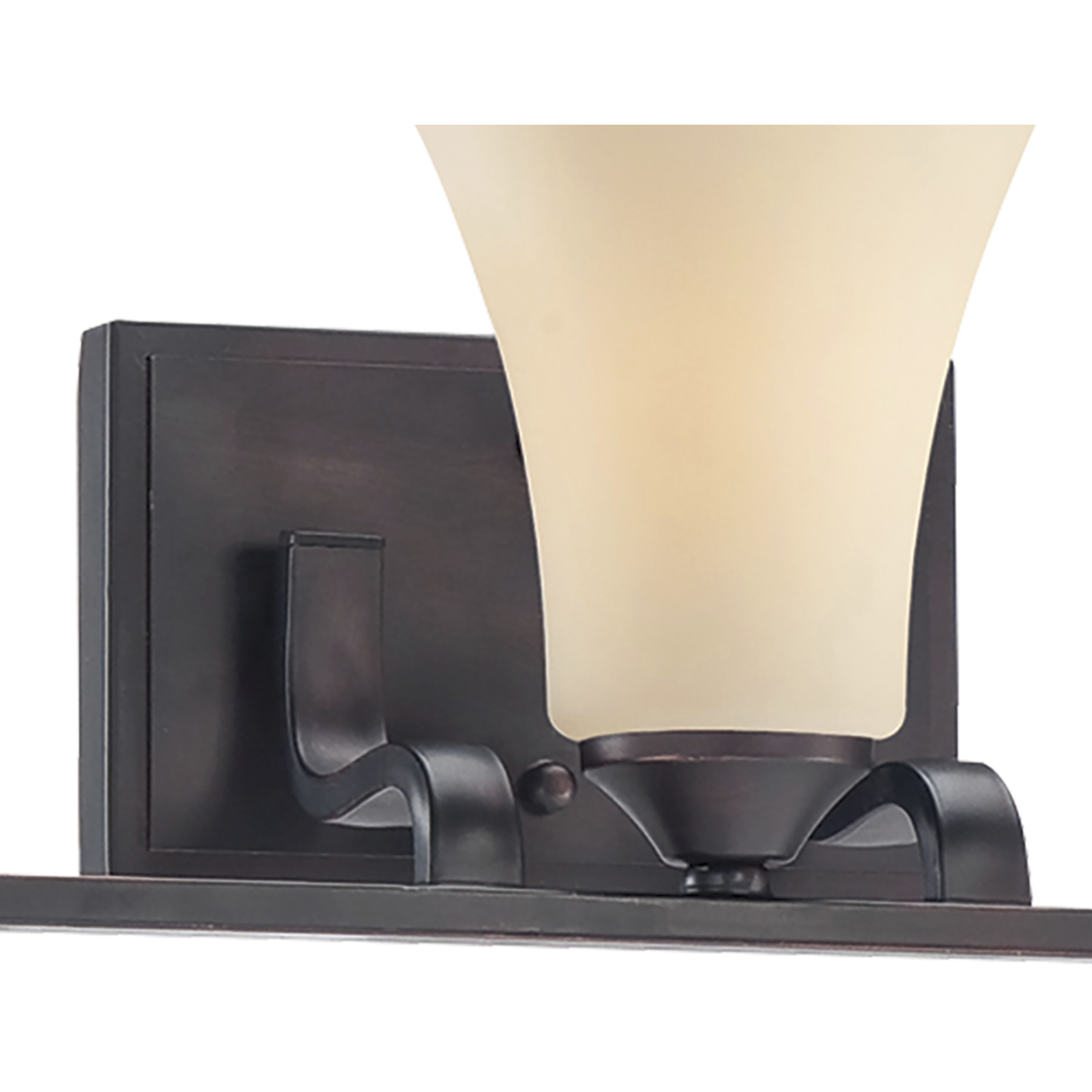 Treme 3 Light 23 inch Espresso Vanity Light Wall Light