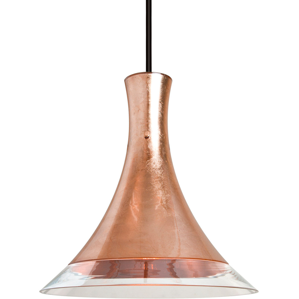 Rio 1 Light Black Pendant Ceiling Light