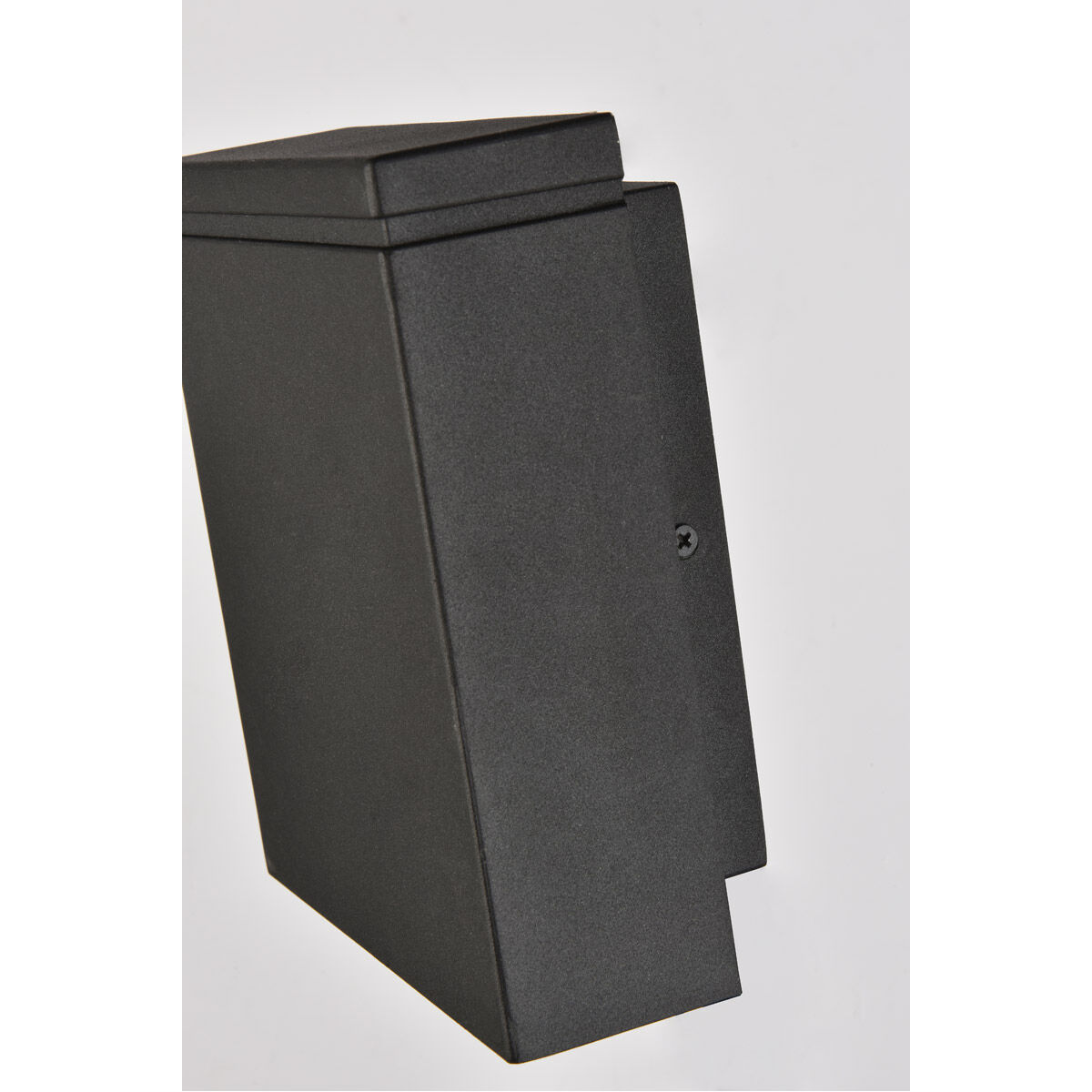 Raine 7 inch Black Outdoor Wall Light