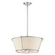 Pulito 4 Light 21 inch Matte Black Convertible Pendant Ceiling Light