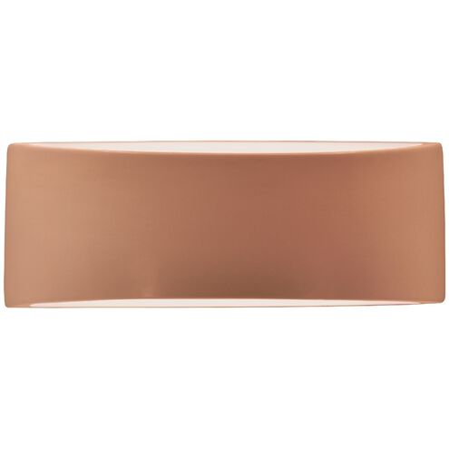 Ambiance 1 Light 13 inch Adobe Wall Sconce Wall Light