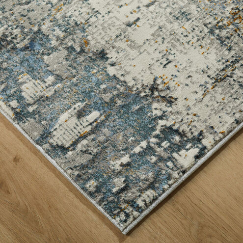 Darica 130 X 94 inch Dark Grey Rug in 8 x 11