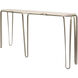 Devereaux 62 inch Chablis Silver Console Table