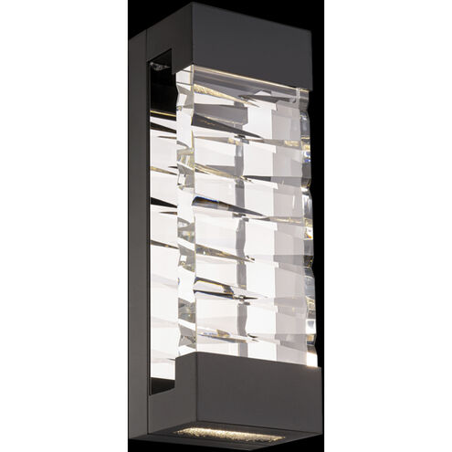 Labrynth LED 1 inch Black Outdoor Wall Light, Beyond