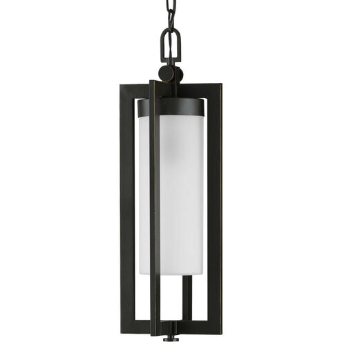 Janssen 1 Light 8 inch Oil Rubbed Bronze Outdoor Hanging Lantern, Design Series