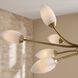 Ember 16 Light Antique Brass Chandelier Ceiling Light