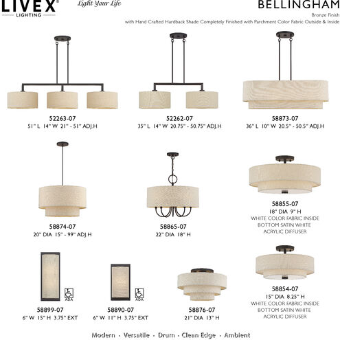 Bellingham Wall Sconce Wall Light in Bronze