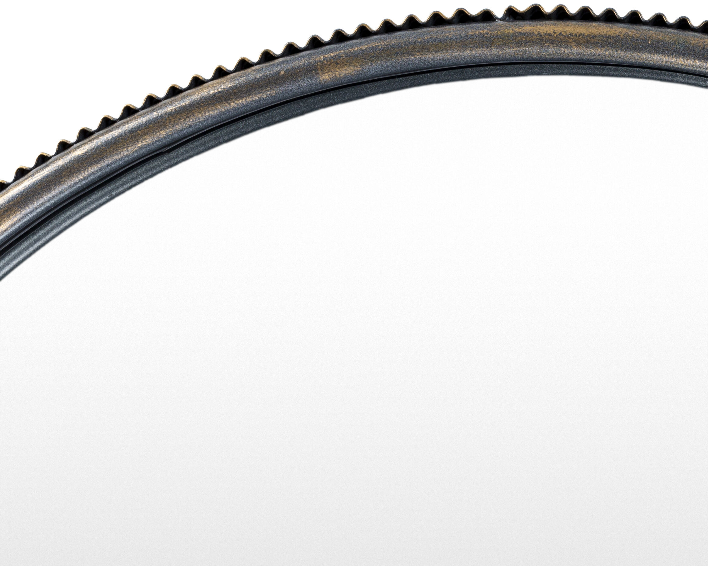 Adrienne 23.25 X 23.25 inch Light Grey Mirror, Round