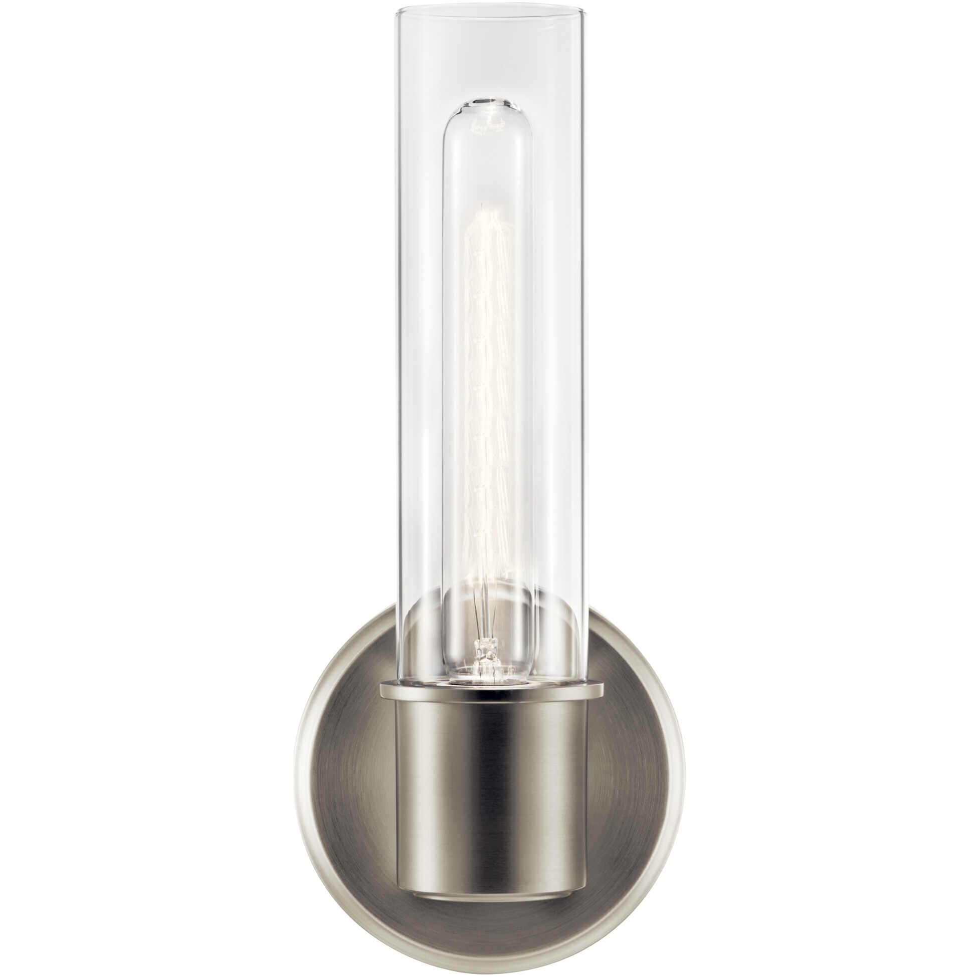 Aviv 1 Light 5.5 inch Brushed Nickel Wall Sconce Wall Light