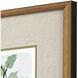 Florals Collection Green Framed Art