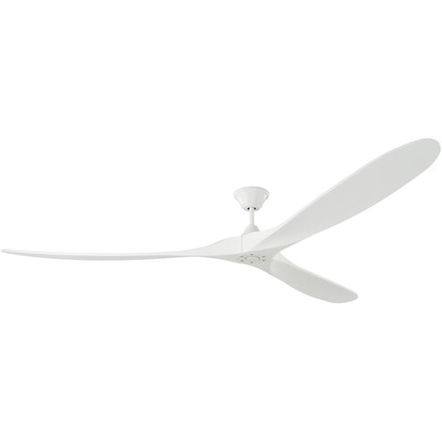 Maverick 88 inch Matte White Ceiling Fan