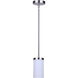 Britton 1 Light 4.75 inch Brushed Nickel Rod Pendant Ceiling Light