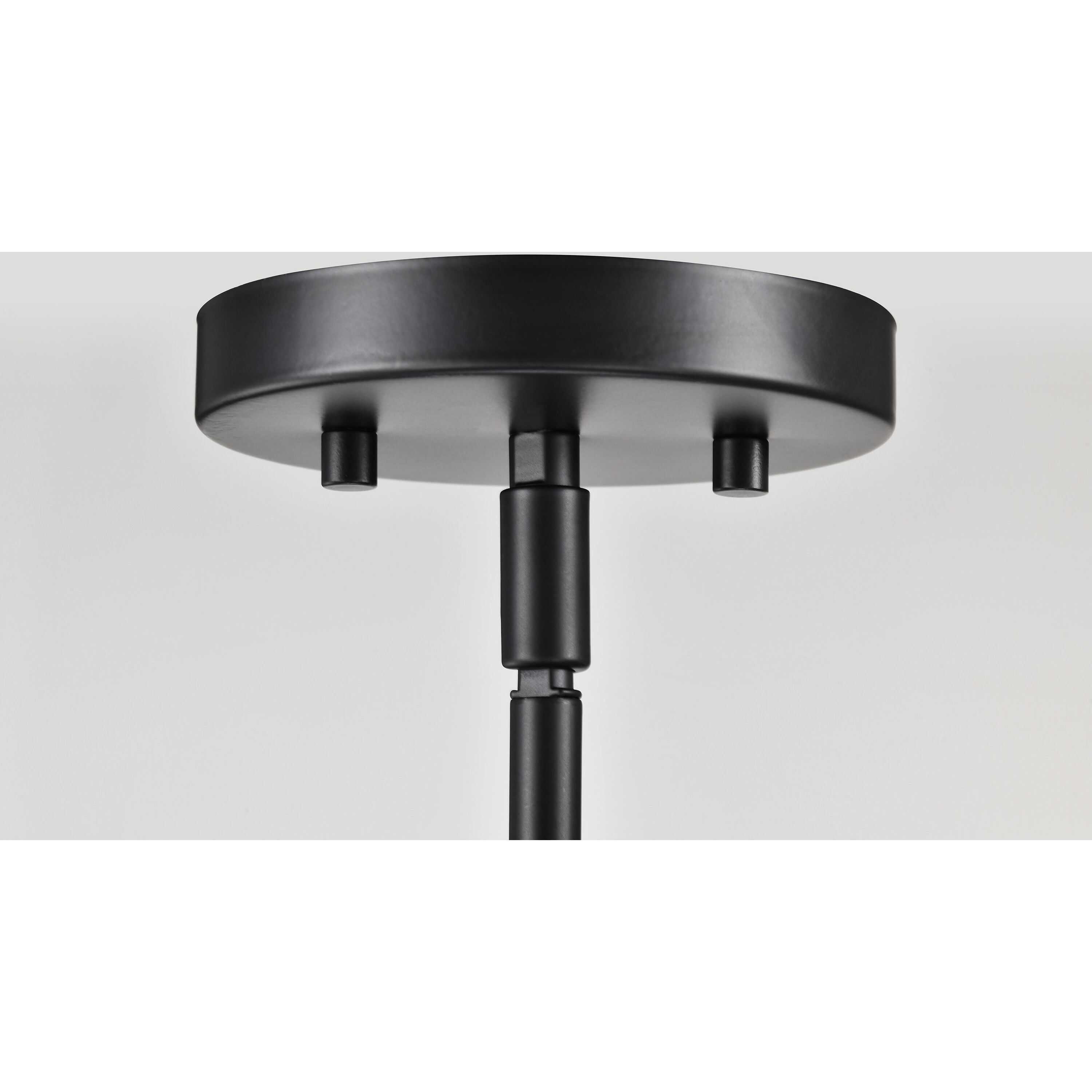 Clarksville 5 Light 28 inch Matte Black Chandelier Ceiling Light