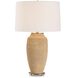 Sandstone Flow 28.5 inch 150.00 watt Terracotta and Brass Table Lamp Portable Light