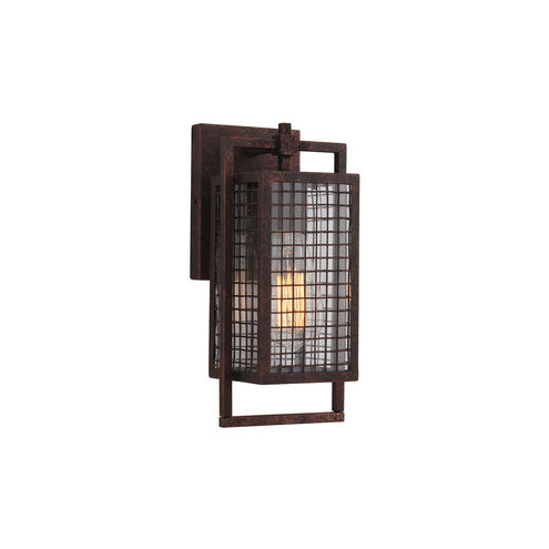 Garraux 1 Light 5.75 inch Rust Wall Sconce Wall Light