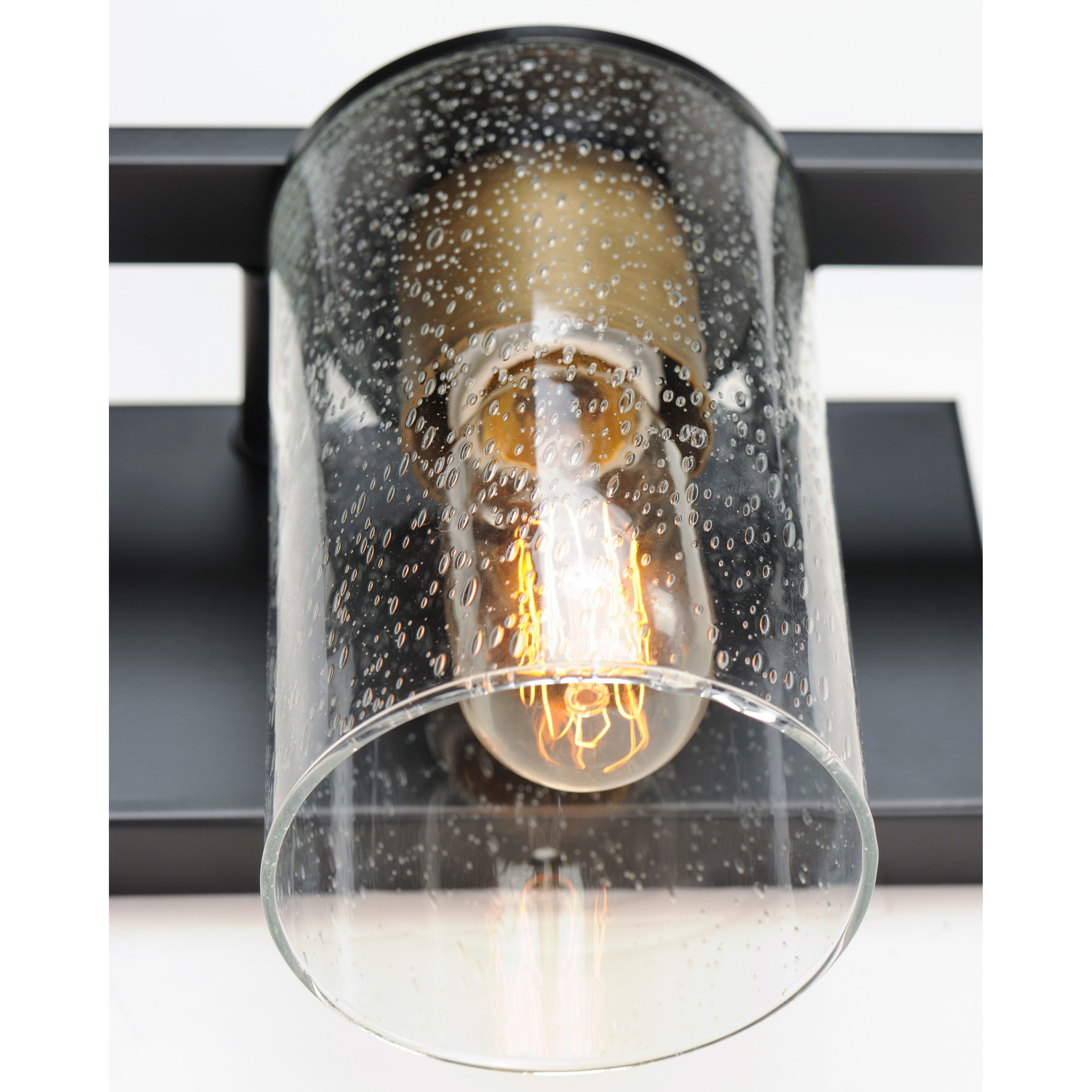 Sleek 3 Light 24 inch Black Bath Vanity Wall Light 