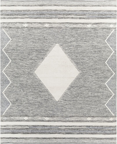 Azalea 120 X 96 inch Light Gray Rug in 8 x 10, Rectangle