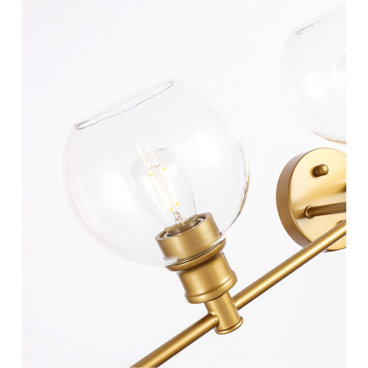 Collier 5 Light 47 inch Brass Wall sconce Wall Light