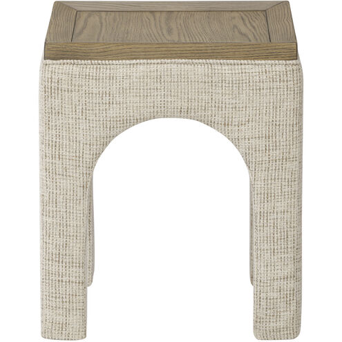 Continental Side Table in Harvest Oak with Sand