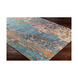 Modern Nouveau 90 X 60 inch Medium Gray/Denim/Charcoal/Camel/Khaki/Bright Pink Rugs, Rectangle