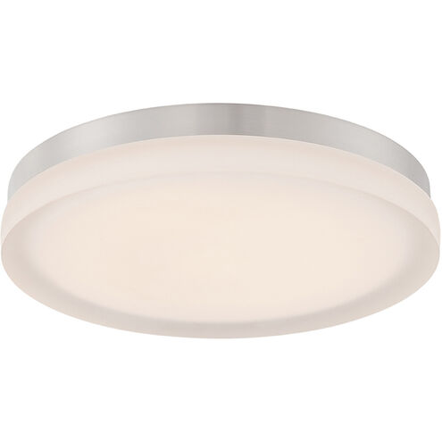 Circa LED 11 inch Titanium Flush Mount Ceiling Light in 3000K, 11in.