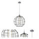 Lake Placid 1 Light 16 inch Polished Chrome Pendant Ceiling Light