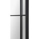 Atkinson 62 X 40 inch Clear and Matte Black Wall Mirror