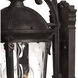 Estate Series Windsor LED 21 inch Black Outdoor Wall Mount Lantern, Small